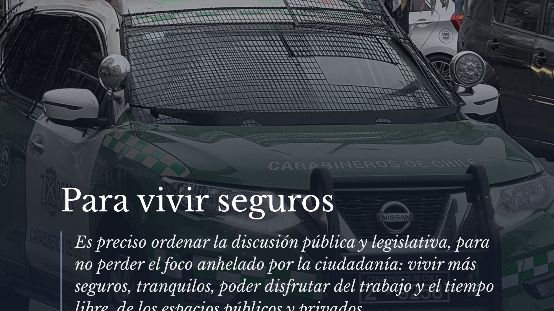 Para vivir seguros