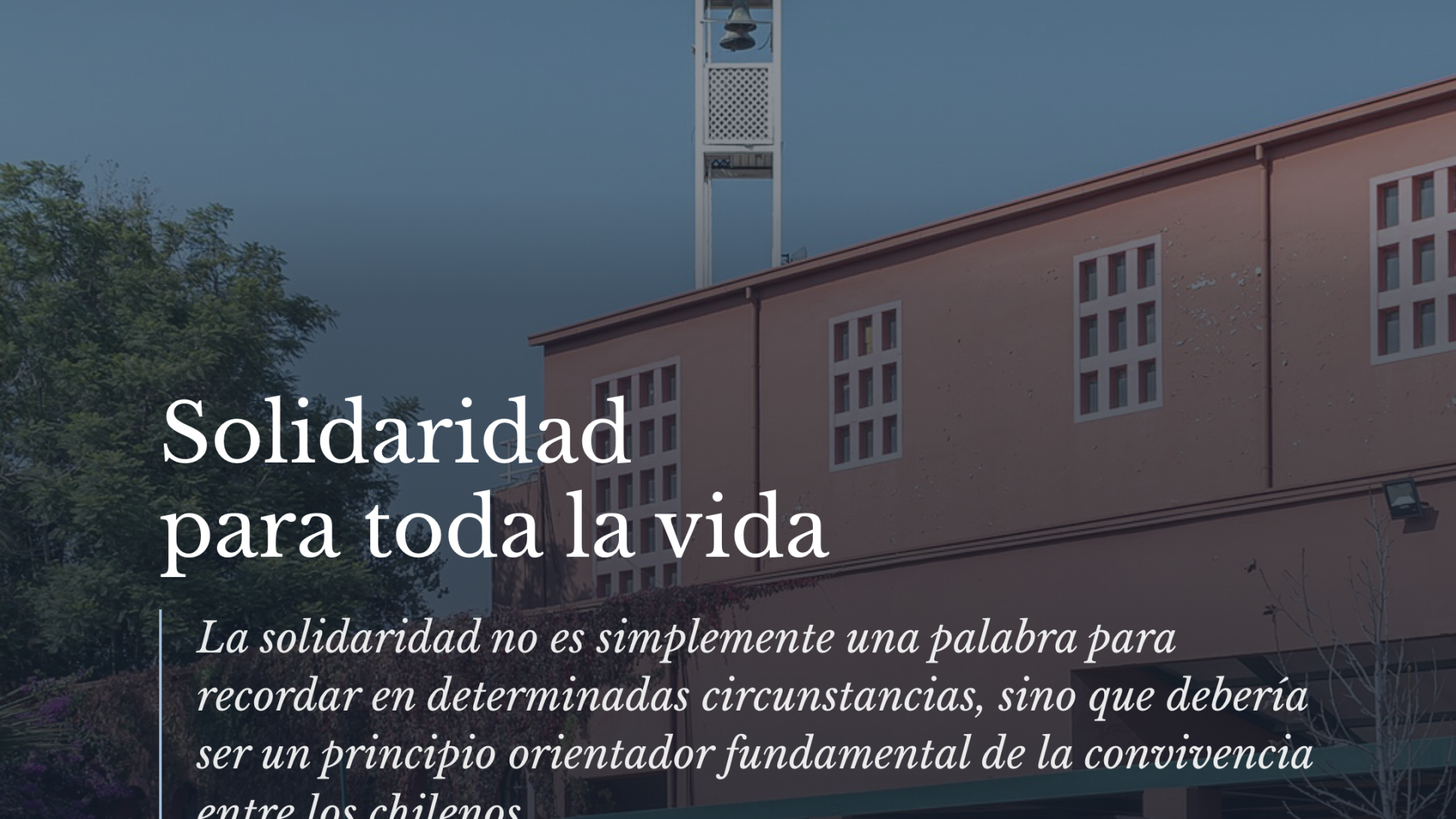 Solidaridad para toda la vida