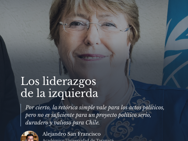 Los liderazgos de la izquierda