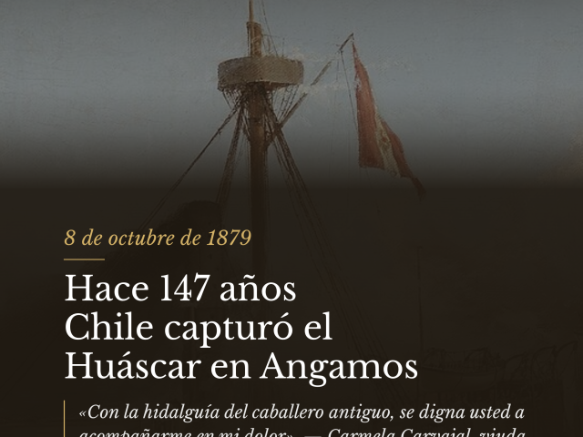 Hace 147 años Chile capturó el Huáscar en Angamos